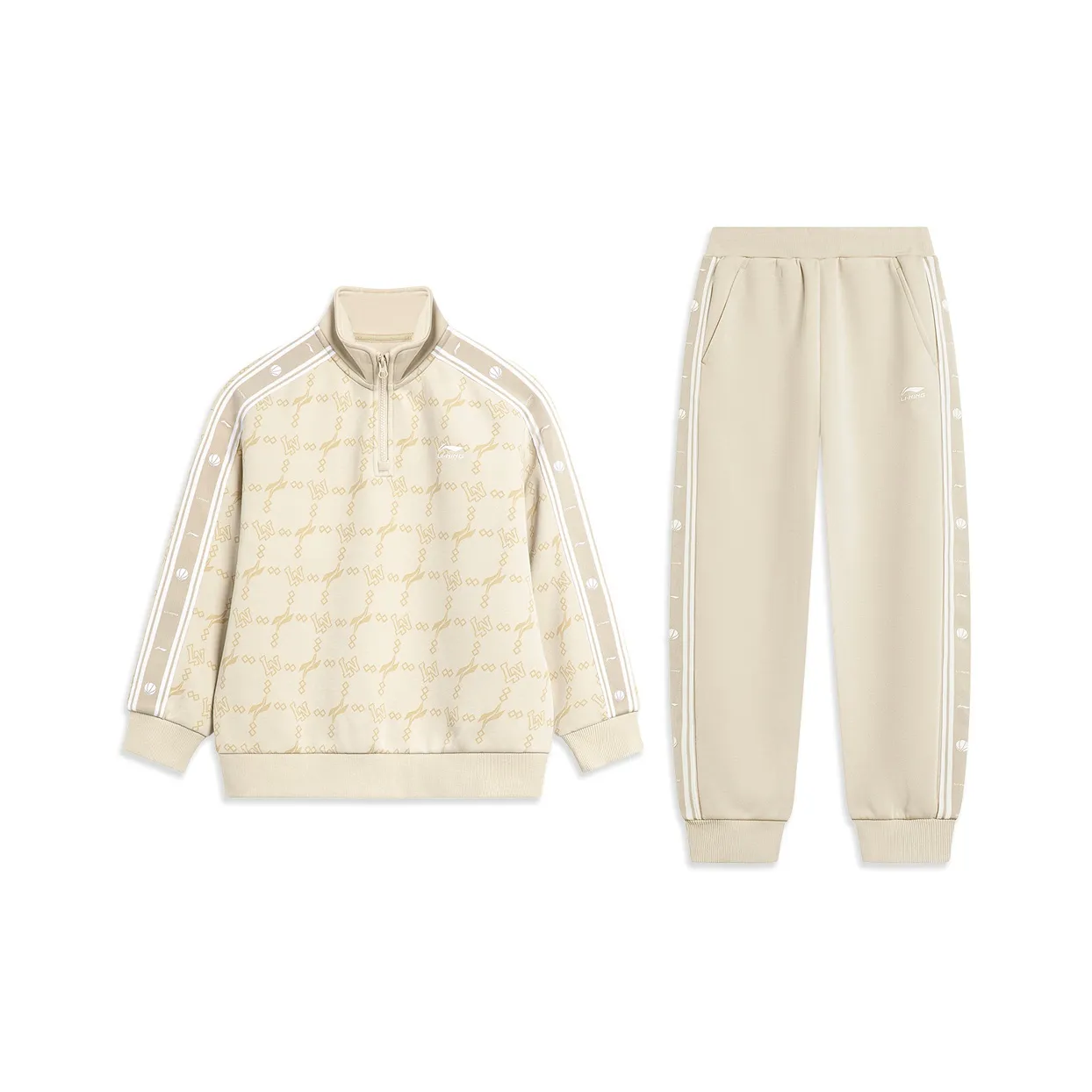 LINING YOUNG Повседневная спортивная одежда Баскетбол SS25 The Берега IS Серый Детский