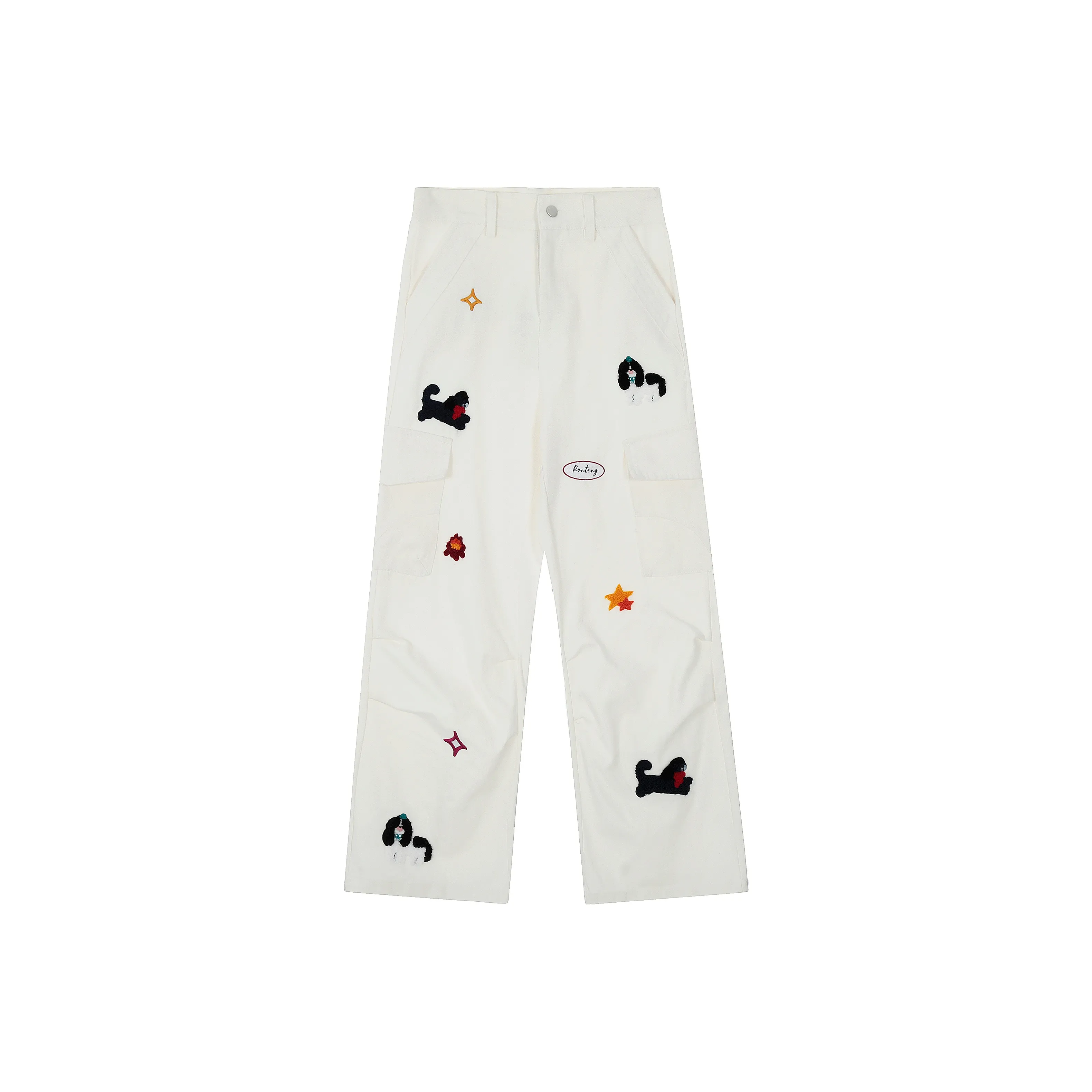 PAINT STAIN Повседневные брюки Унисекс