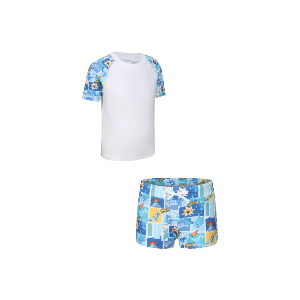 DECATHLON Детский купальник белый для подростков