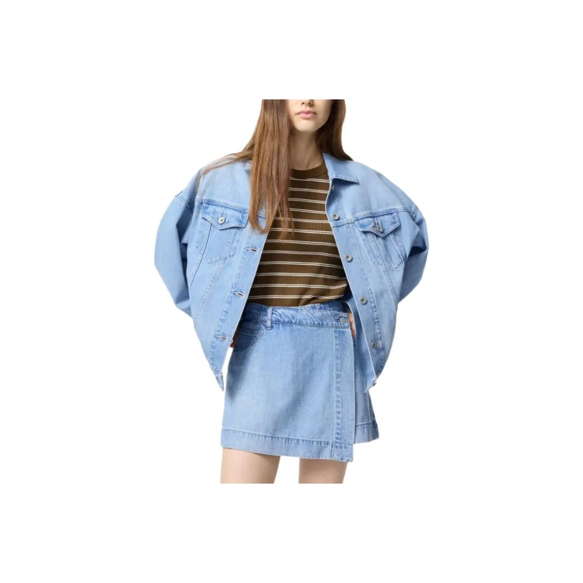 UNIQLO Джинсовые шорты Женские Royal Blue