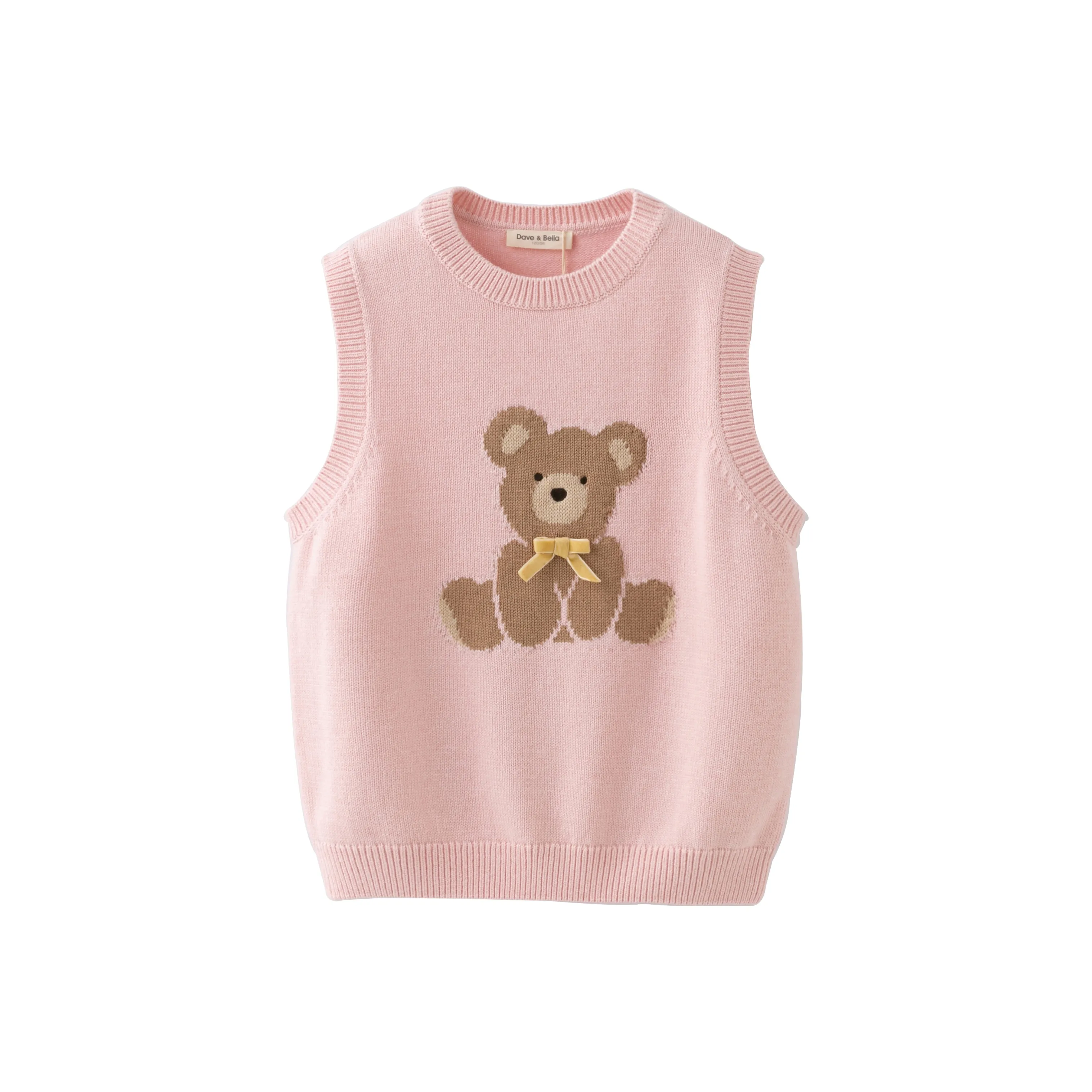 DAVE&BELLA Розовые Детские Жилеты