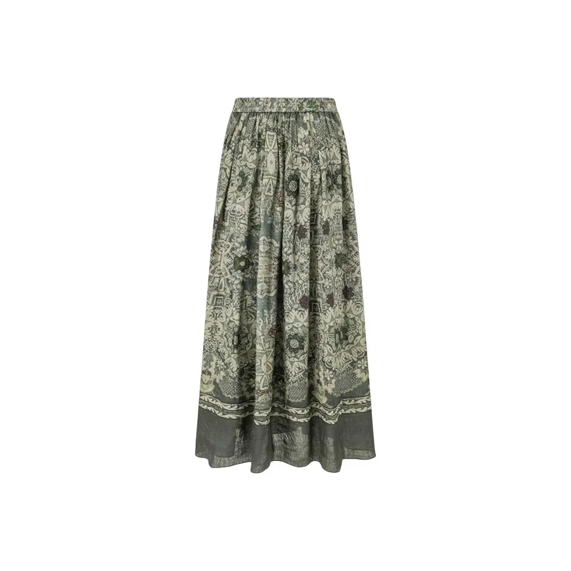 INTO THE EAST SS25 Повседневный Длинный Юбка Женские