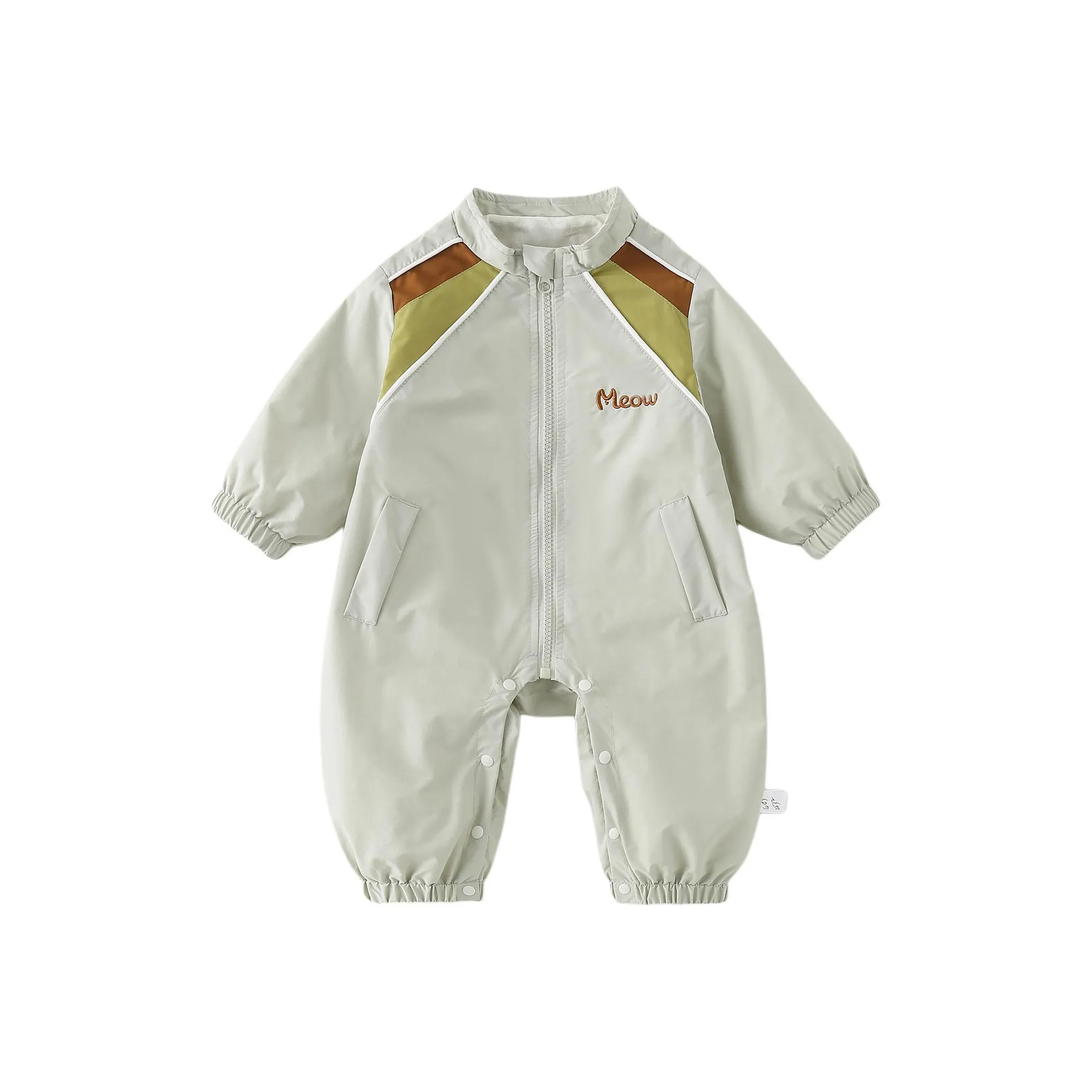 XiaoJinBu Комбинезон Светло-зеленый для младенцев и малышей