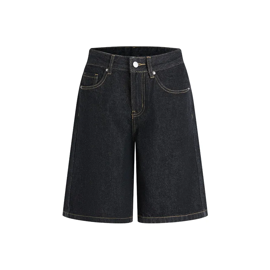 HEYABC Denim Shorts Women's Black