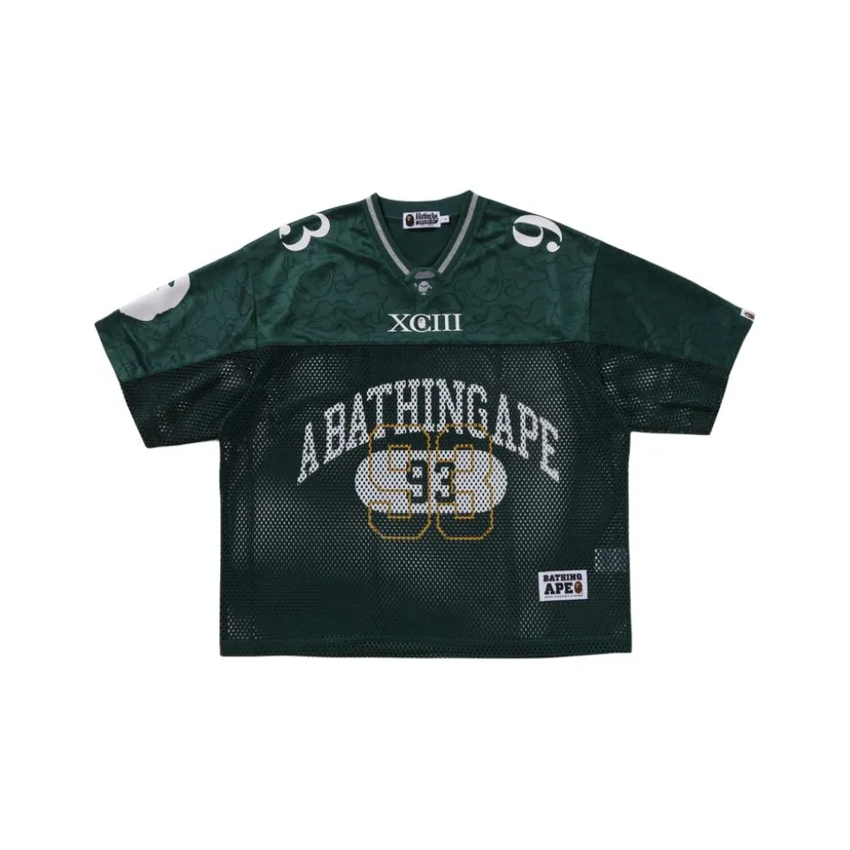 A BATHING APE SS25 Футбол Джерси Мужской