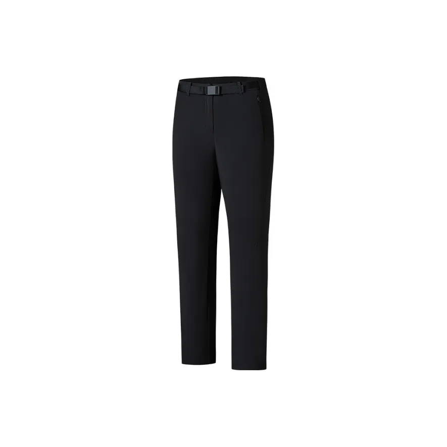 ANTA Спортивные брюки Женские базовые Черный