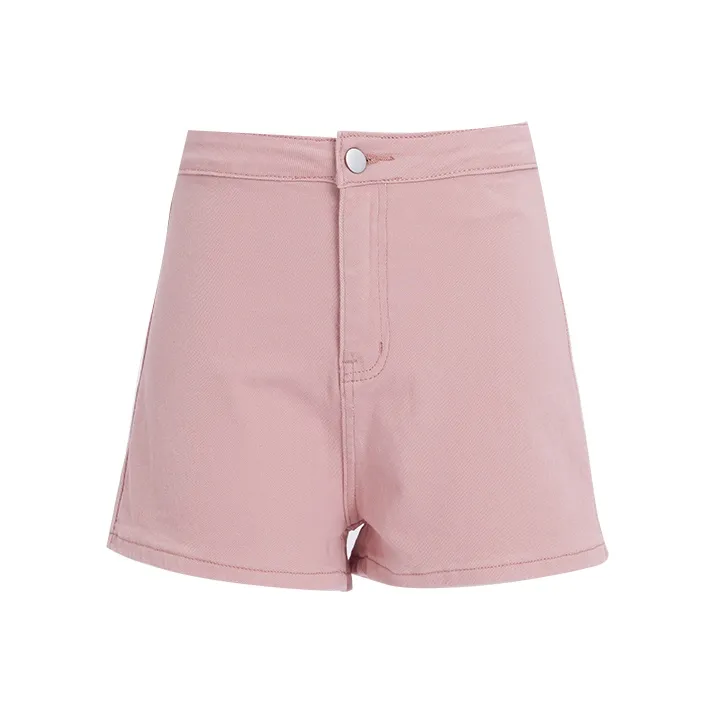 Poyz Джинсовые шорты Женские Грязно-розовый