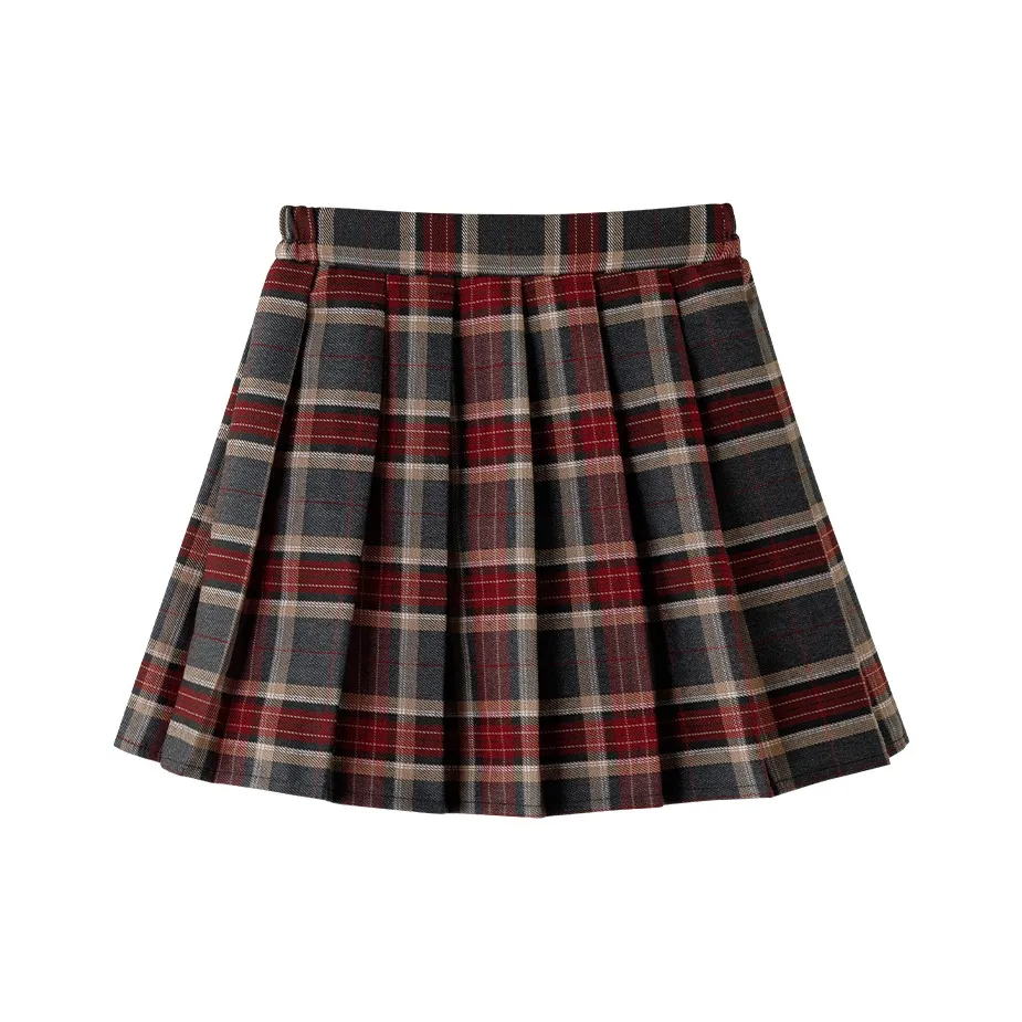 Youyou 1 Point Юбка Клетка Подростки