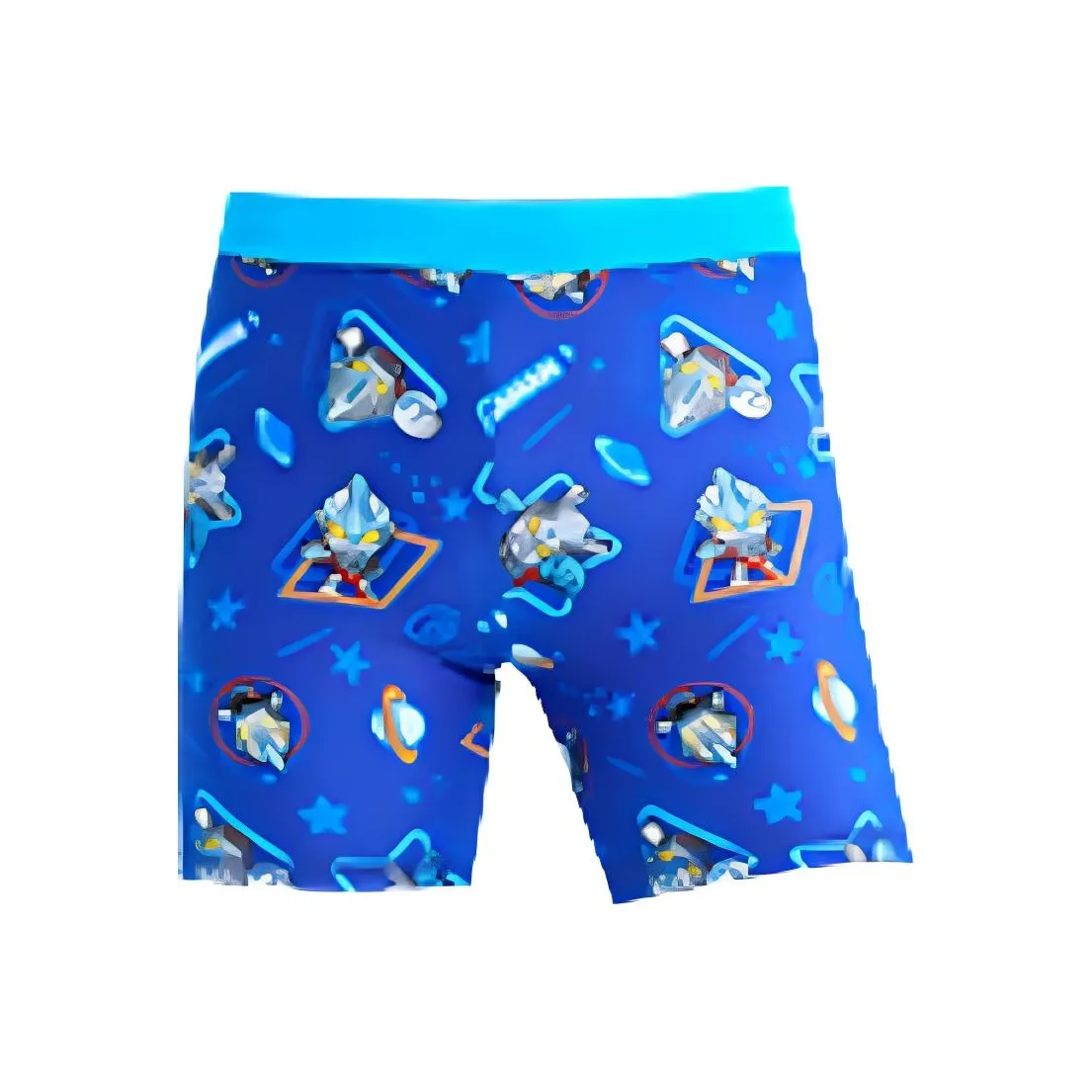 ULTRAMAN Детский купальник Цветной синий для детей 3-7 лет