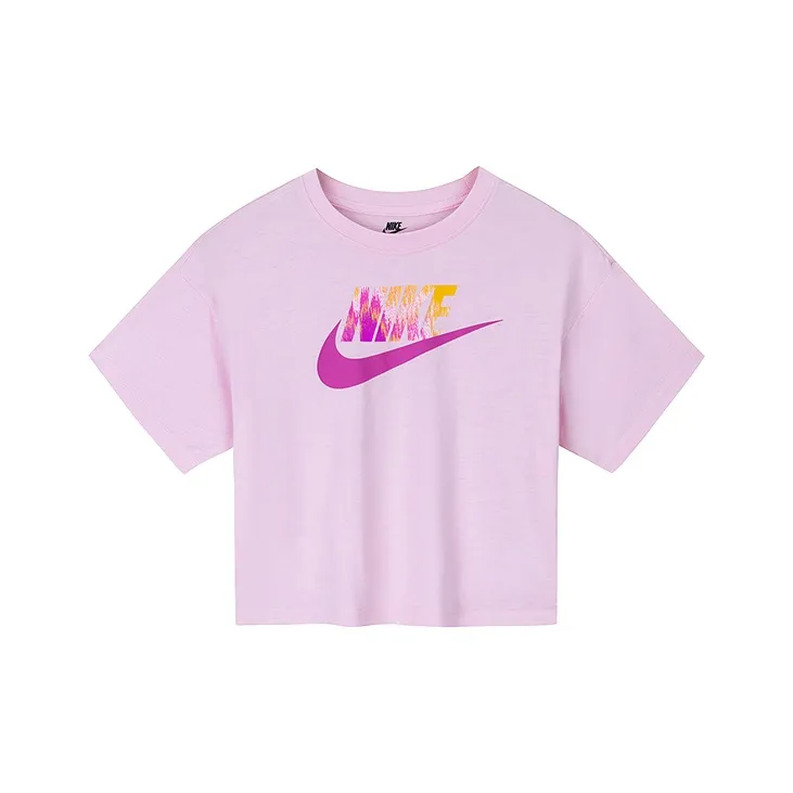 nike T-рубашка Розово-вишневый для детей 3-7 лет