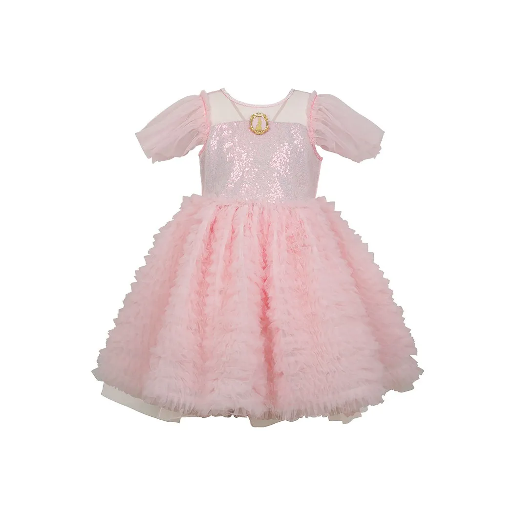 IKALI X Disney Платье Розовое для детей 3-7 лет