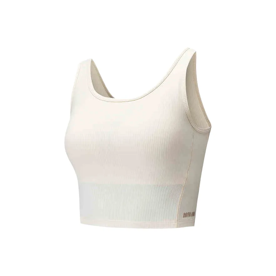 Anta Variety Training Collection Sports Underwear Women's Fish Belly White