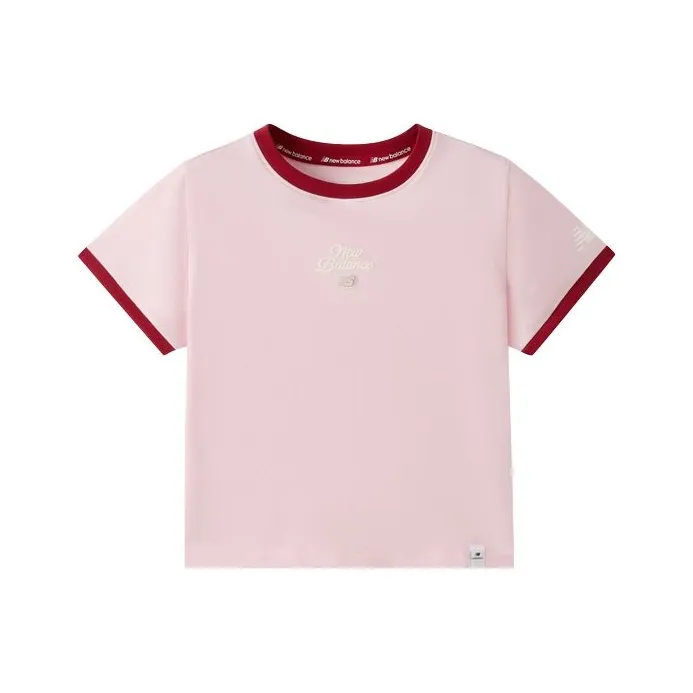 New Balance NB T-Shirt Светло-розовый для детей 3-7 лет