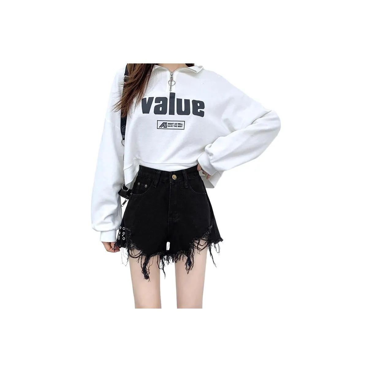 YEARNED Женские джинсовые шорты