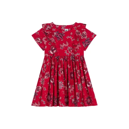 PETIT BATEAU Red Детские Платья