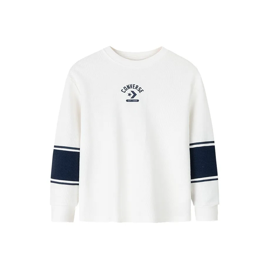 Конверс T Рубашка Классический стиль Белый Дети Возраст 3-7 лет