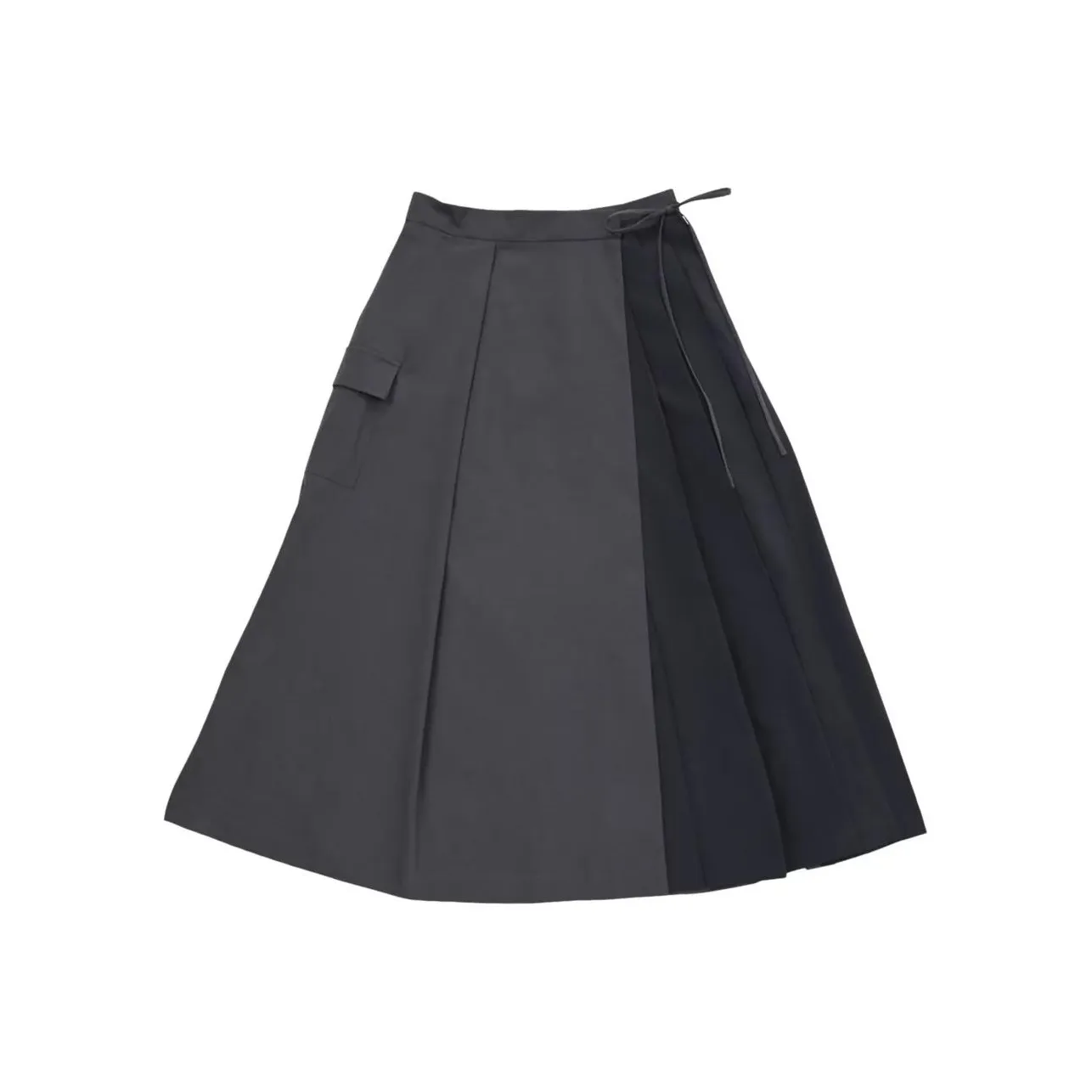 New Balance MET24 Wrap Юбка Повседневная Длинная Юбка Женская Черная