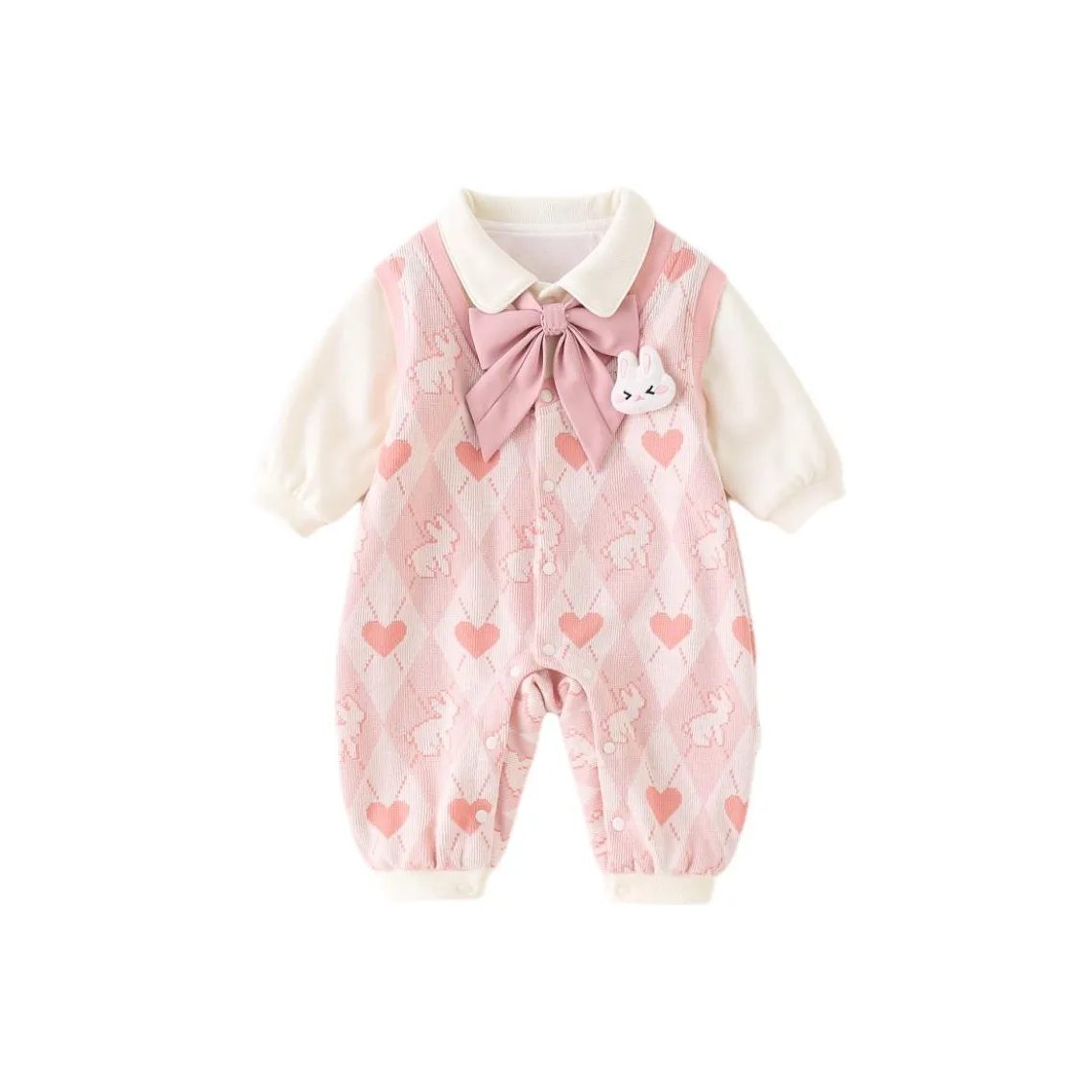 XiaoJinBu Комбинезон Розовый Infant и Toddler