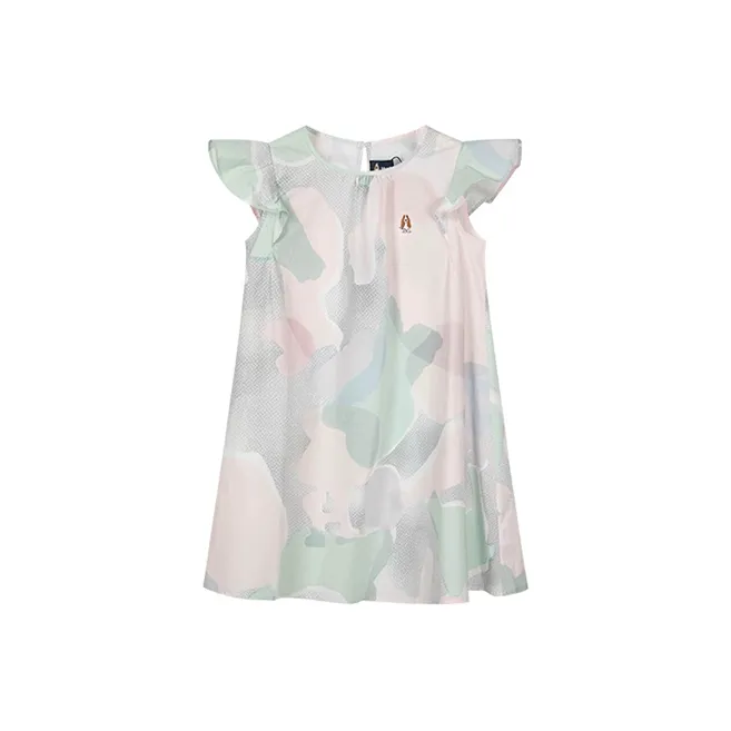 Hush Puppies Платье SS25 Телесный Кристальный Розовый Дети Возраст 3-7 Лет