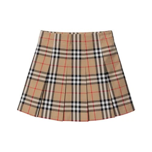 Burberry Архивный бежевый Kids Юбки