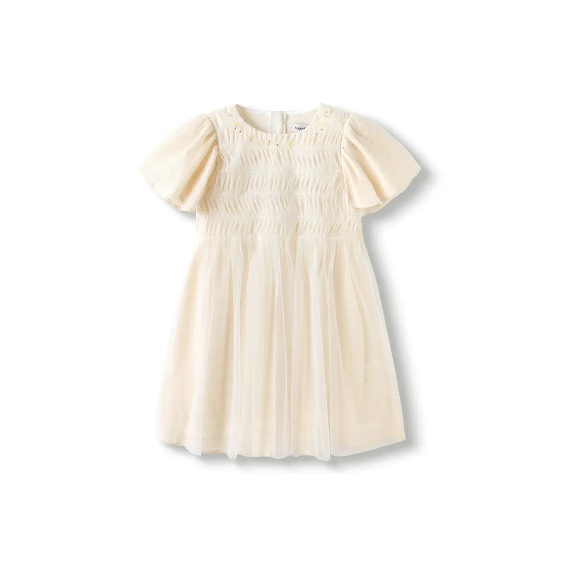 Платье Balabala белый тон для детей 3-7 лет