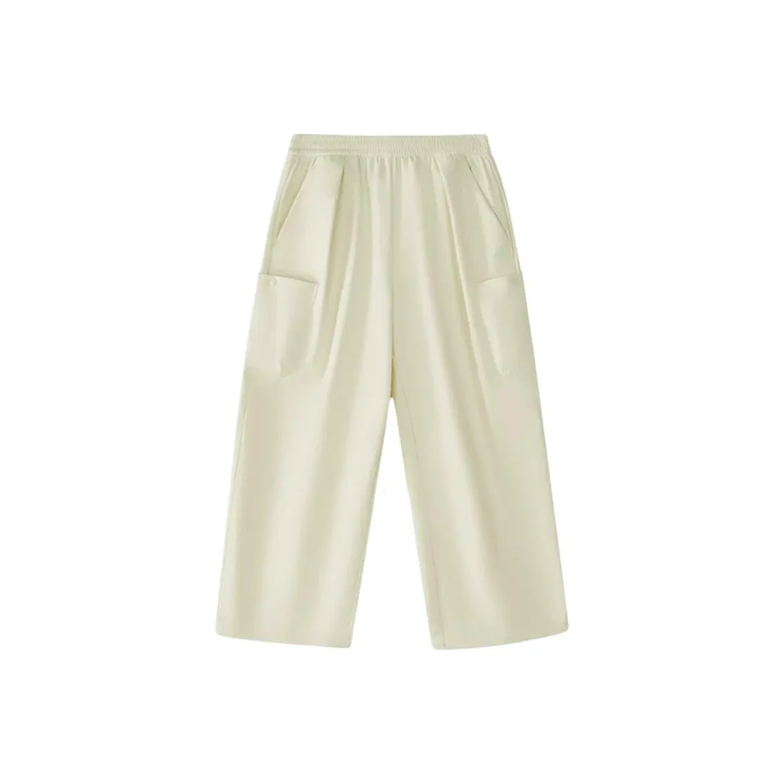 Подростки FILA KIDS x DUNHUANGBOWUGUAN LIANMINGKUAN Вязаные тренировочные брюки Сырный белый