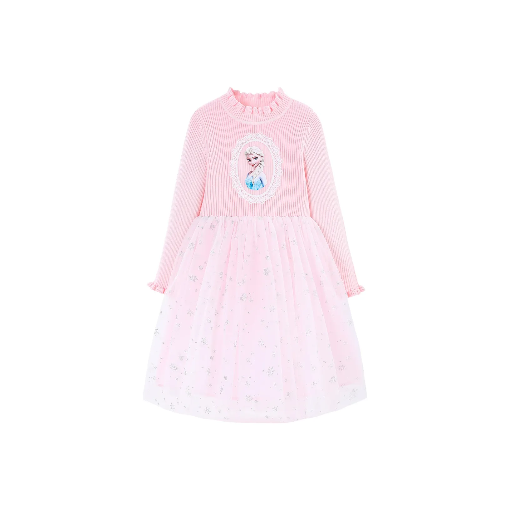 Disney Платье Розовое Детское Возраст 3-7 лет