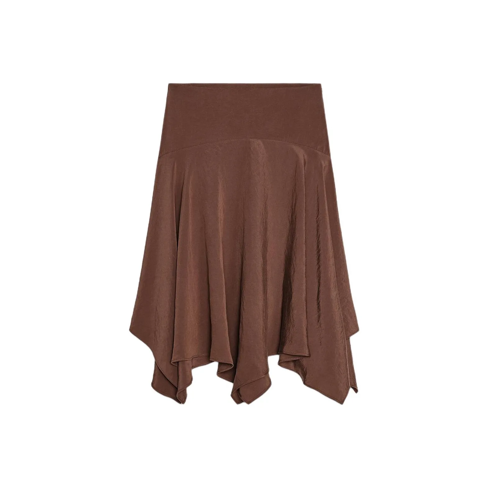 ZARA Casual Long Skirt Women's Chocolates Brown