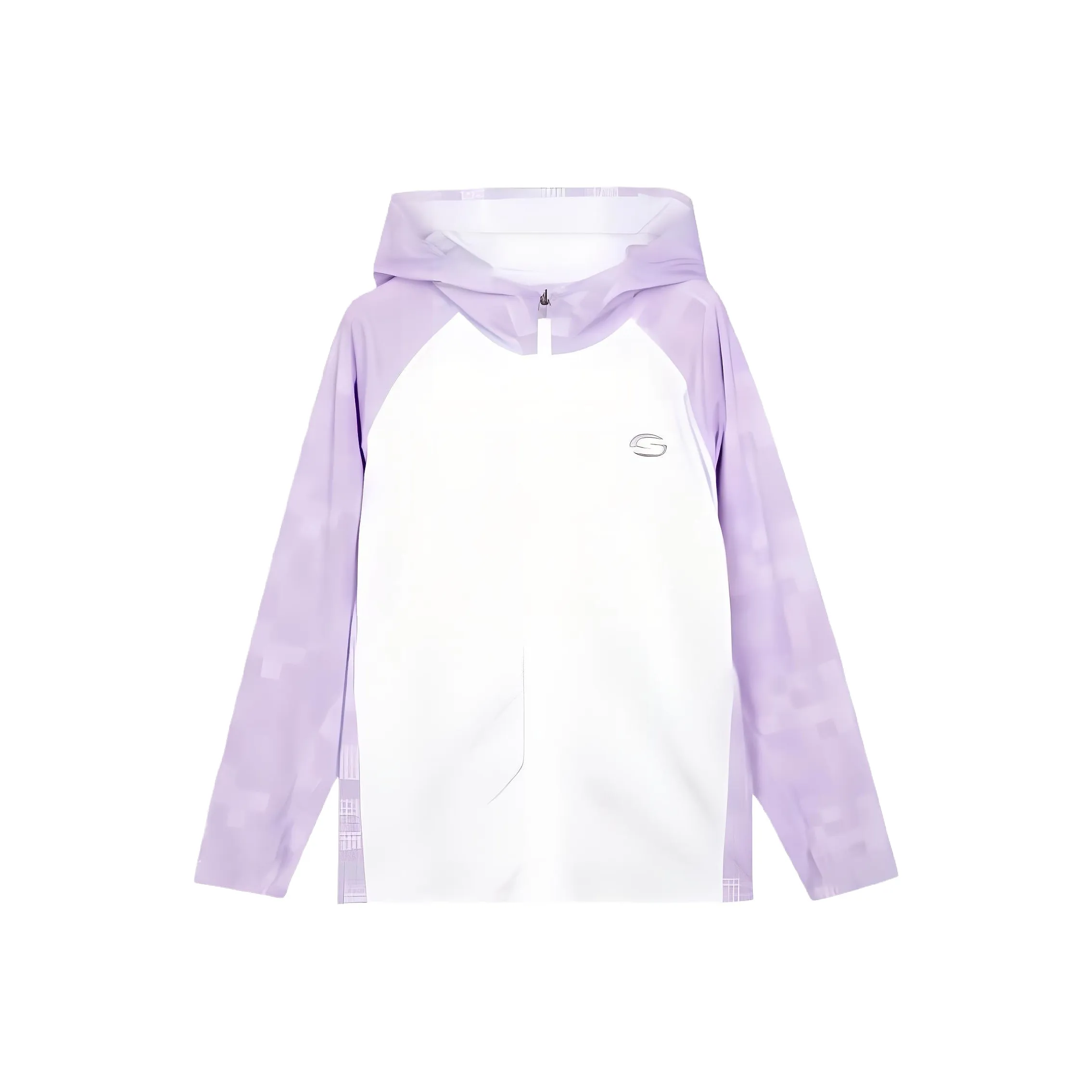 Skechers Kids Одежда с защитой от солнца Светлый снег Синий Цифровой Полностью с принтом Подростки