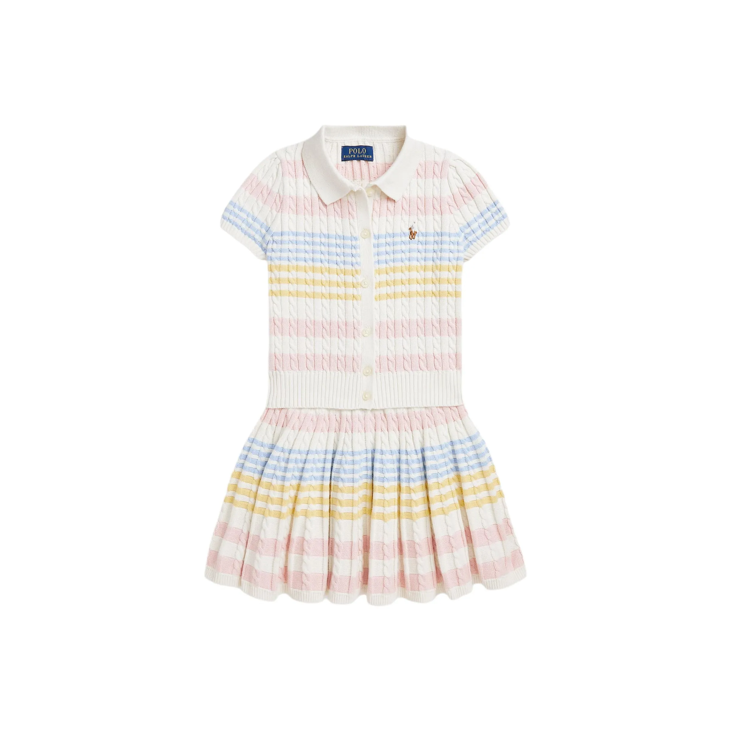 Polo Ralph Lauren Платье Многоцветное Детское