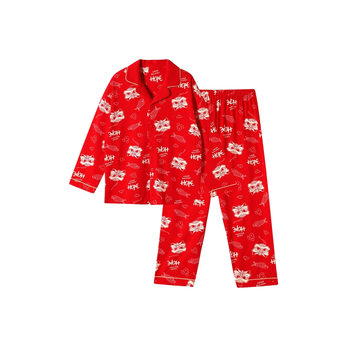 JIUSUIBAN Домашняя одежда Красный Подростки