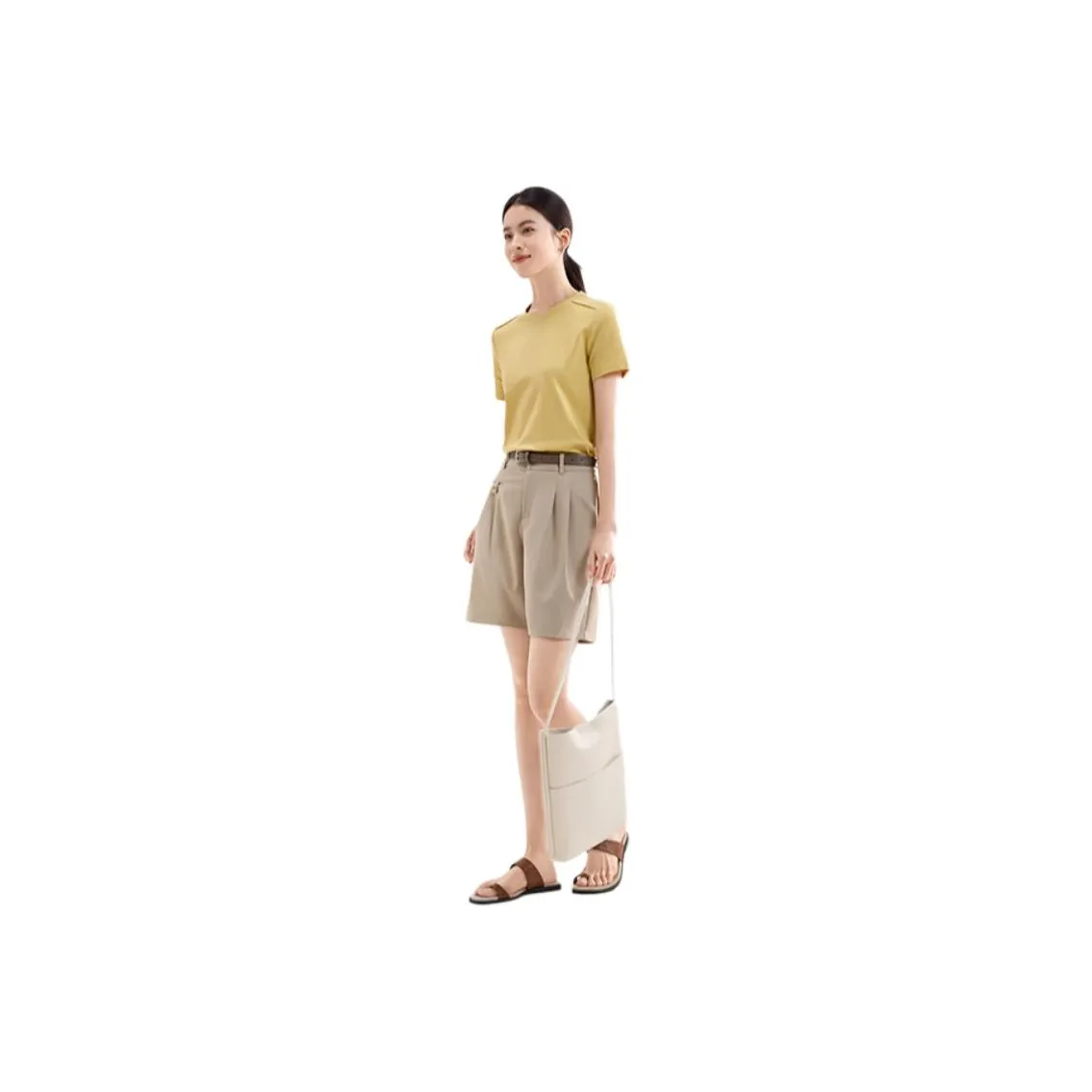 IHIMI T Shirt Women's Sunflower Yellow