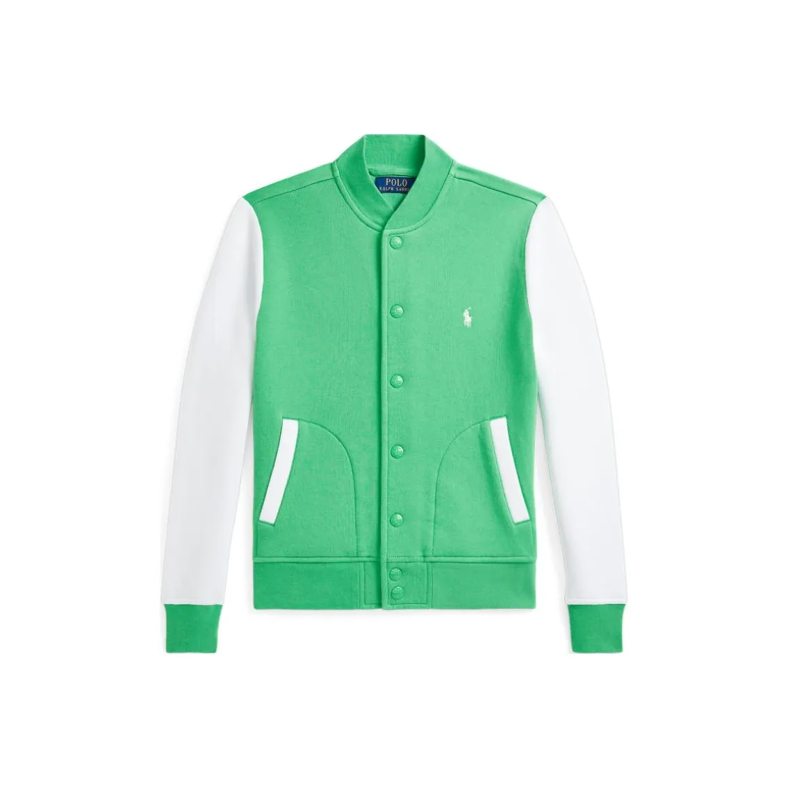 Polo Ralph Lauren Бейсбольная куртка зеленая детская