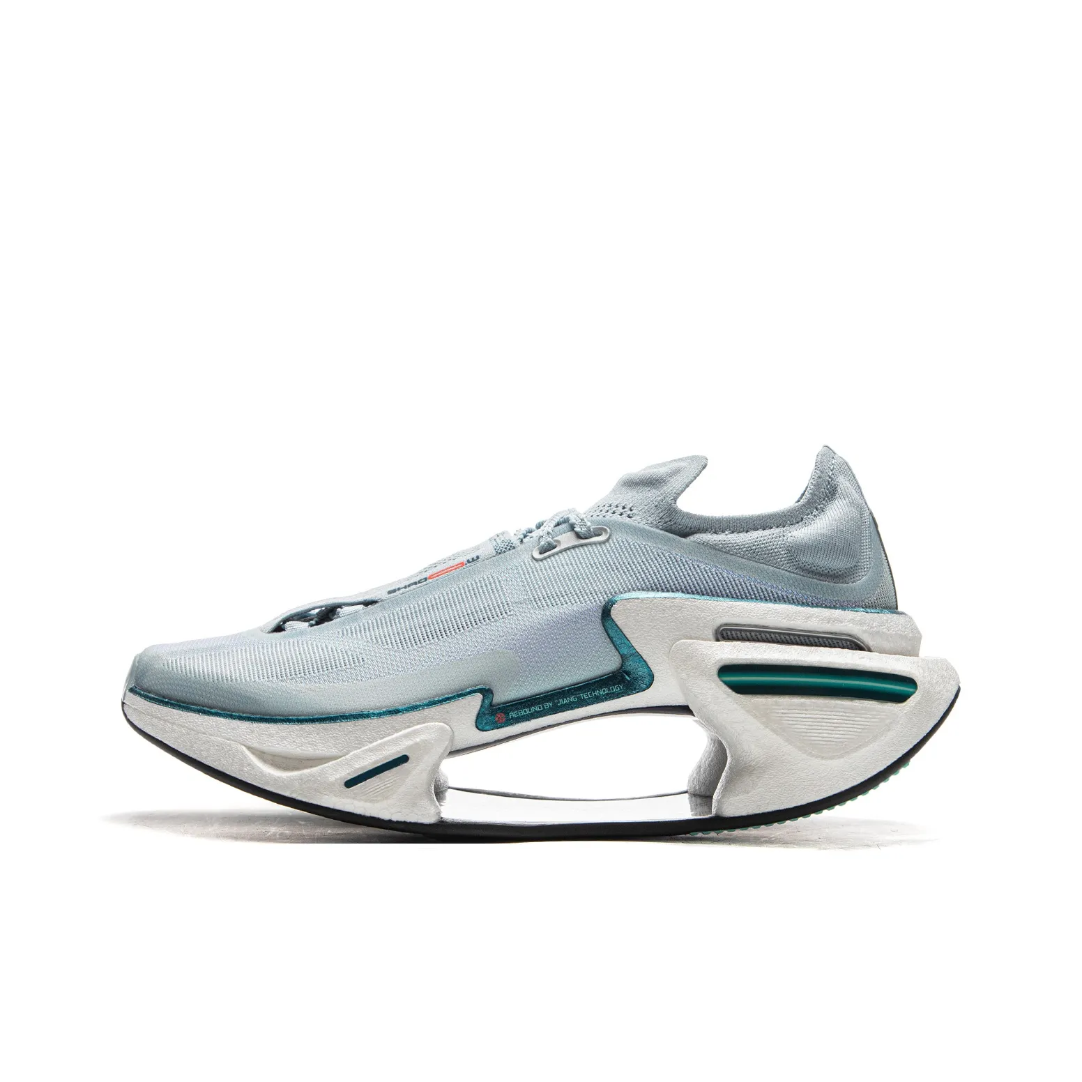 LINING Shadow 3,0 Амортизация Устойчивость к истиранию Дышащий Отскок Низкий Топ Беговые кроссовки Унисекс Облачно-синий