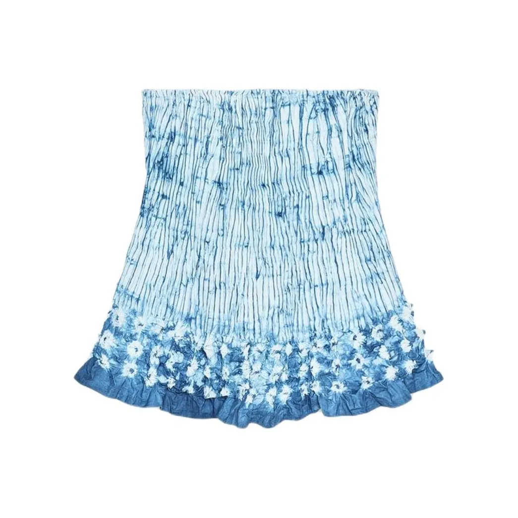 ZARA x Fanglu Lin Fanglu Lin Коллаборация Без бретелей Топ Женские