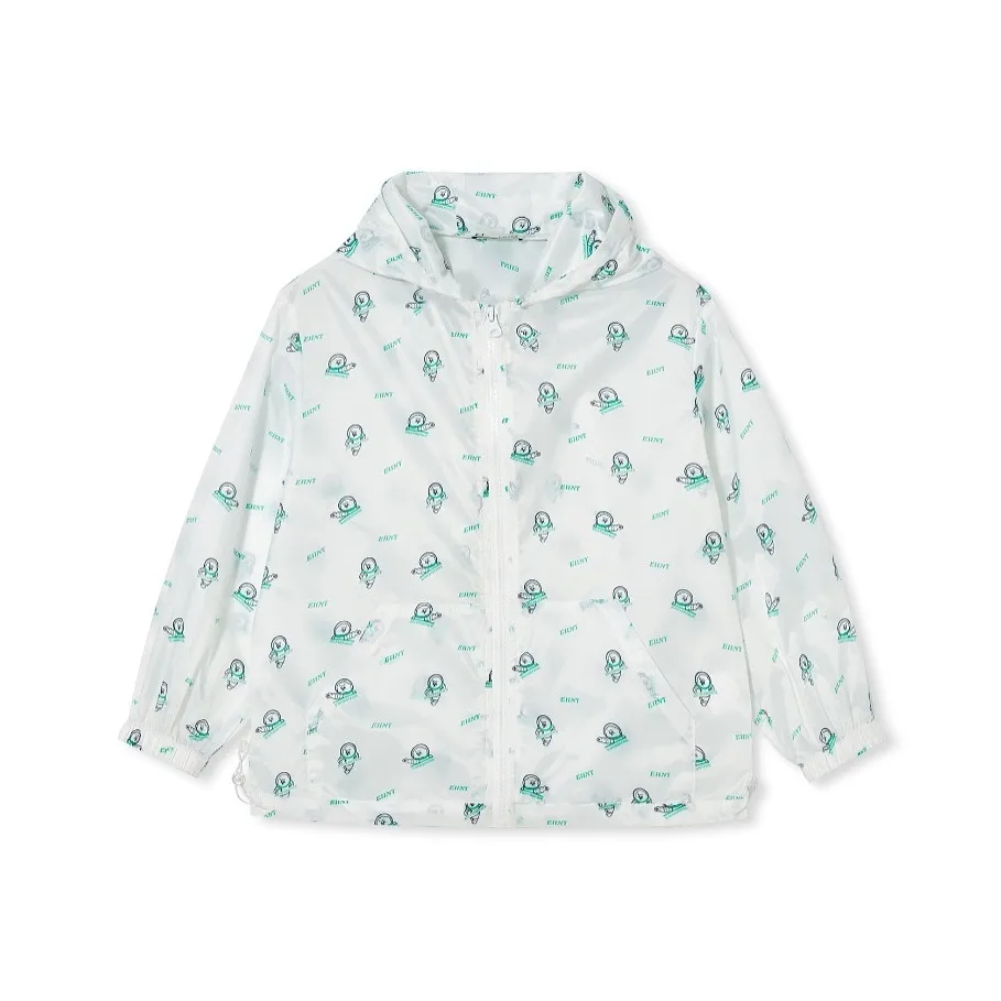 E.I Туристическая одежда Белый мятно-зеленый для детей 3-7 лет