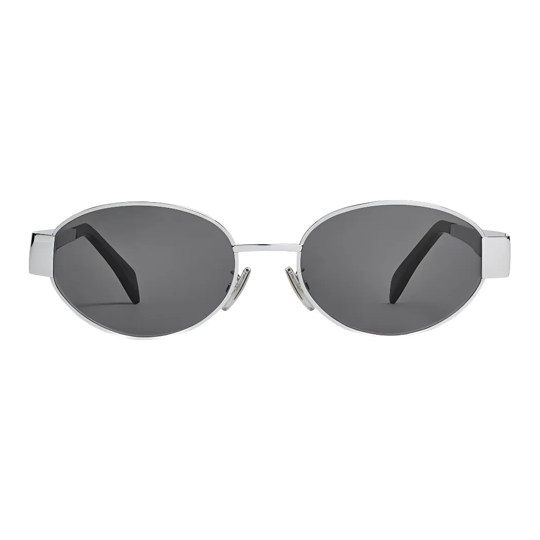 CELINE Triomphe Metal 01 Sunglasses In Metal