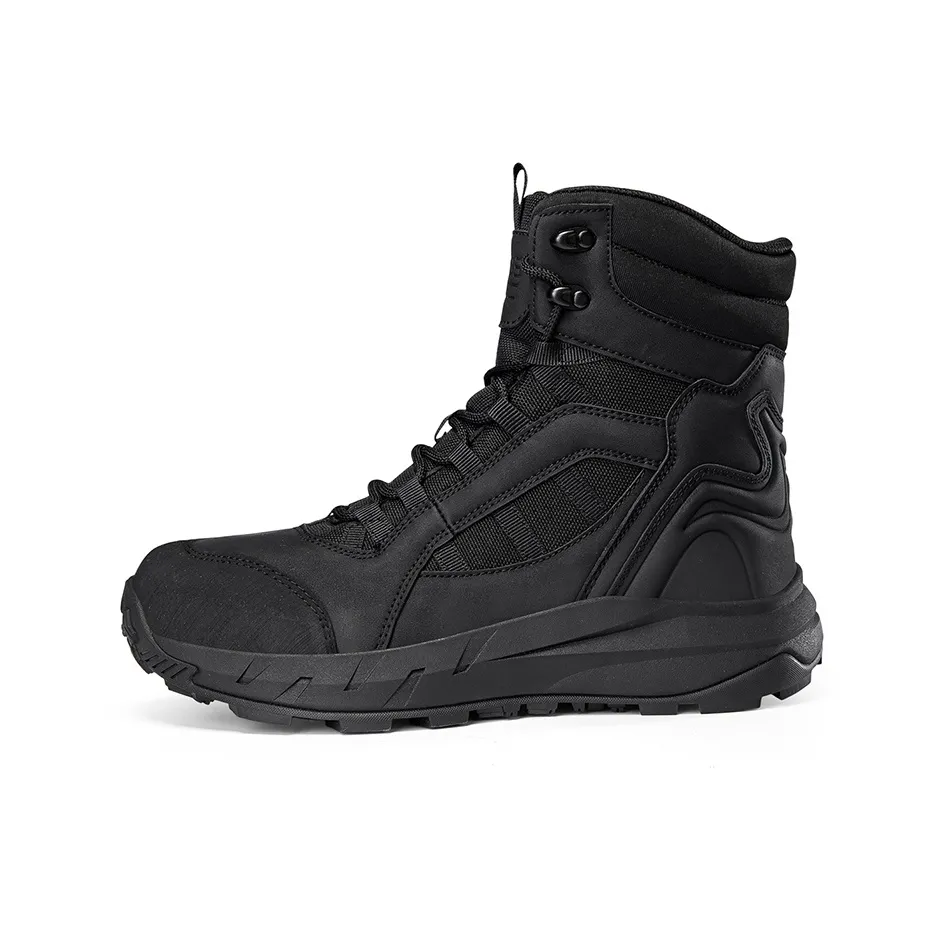 TELENT Покрытие Амортизация Высокие Кеды Походная Обувь Мужская Черная
