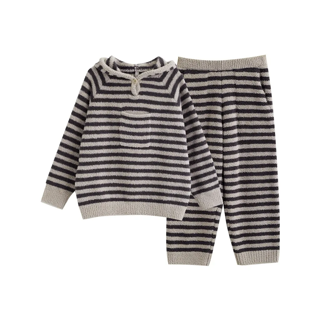 Same Language Домашняя одежда Зебра с принтом для детей 3-7 лет