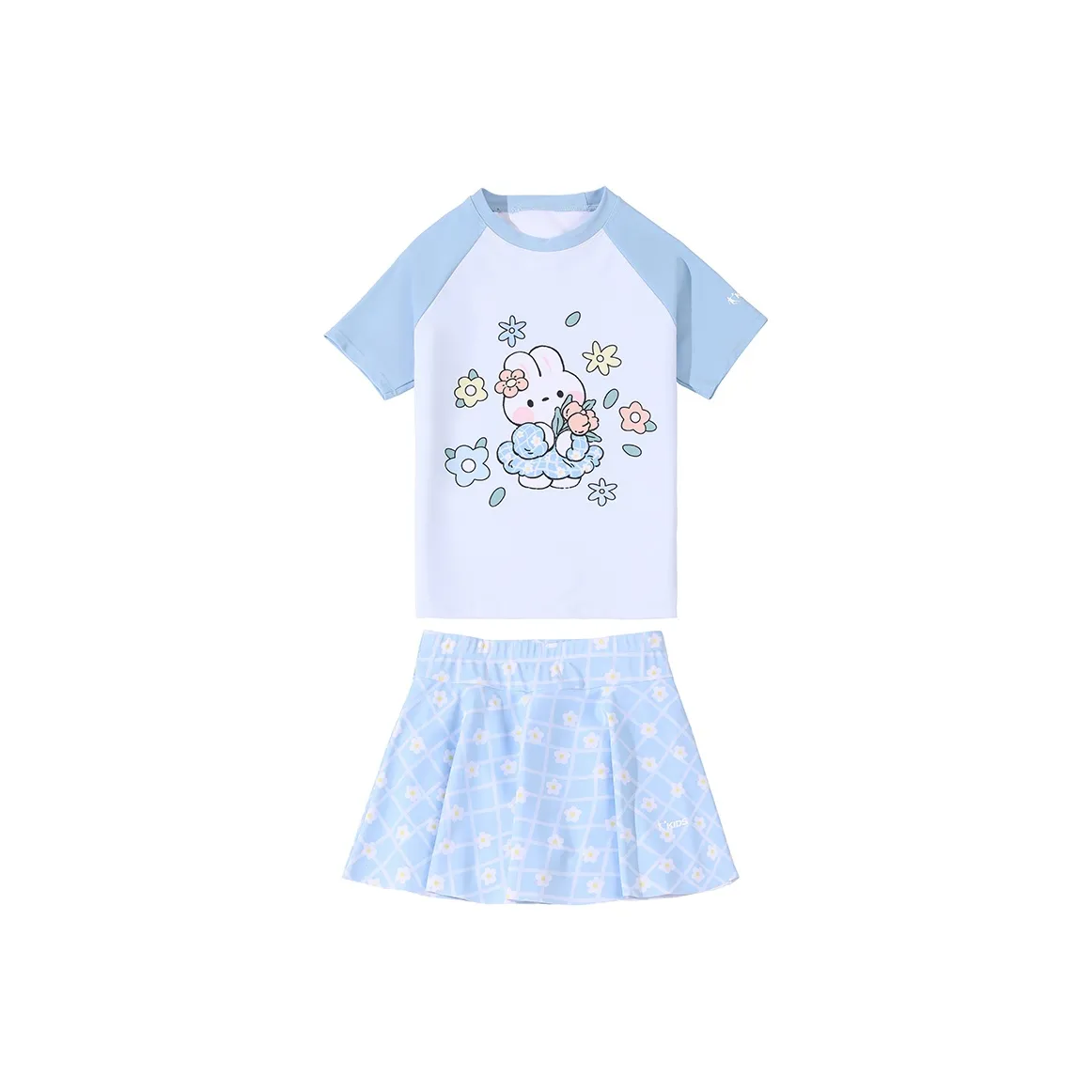 QIAODAN Детский купальник синий для детей 3-7 лет