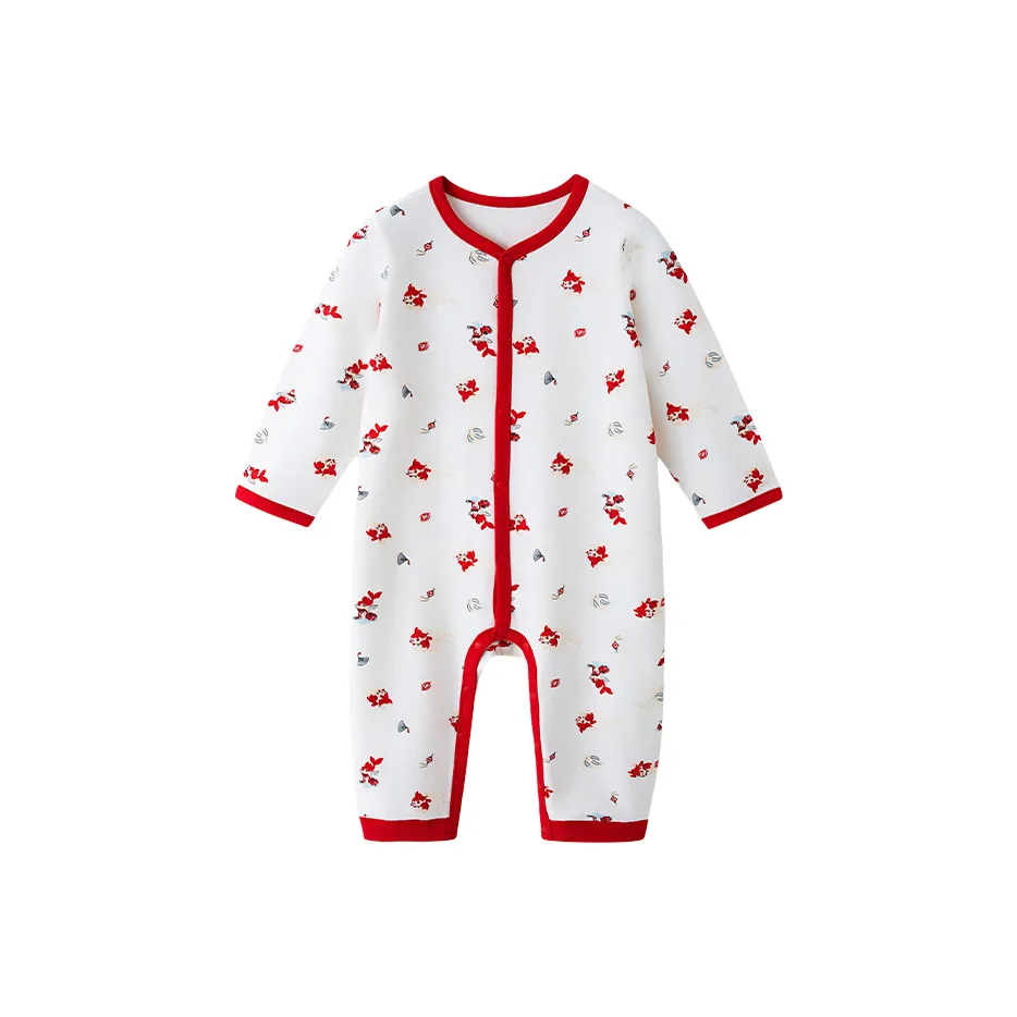 HAOHAIZI GB Комбинезон Карпово-красный Открыто Планка Ван-Пис Платье Infant And Toddler