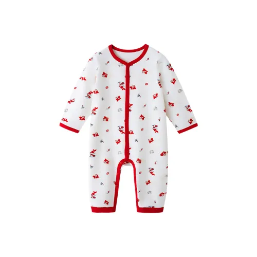 Goodbaby Карпово-красный Открыто Планка Ван-Пис Платье Детский Комбинезоны / Ползунки