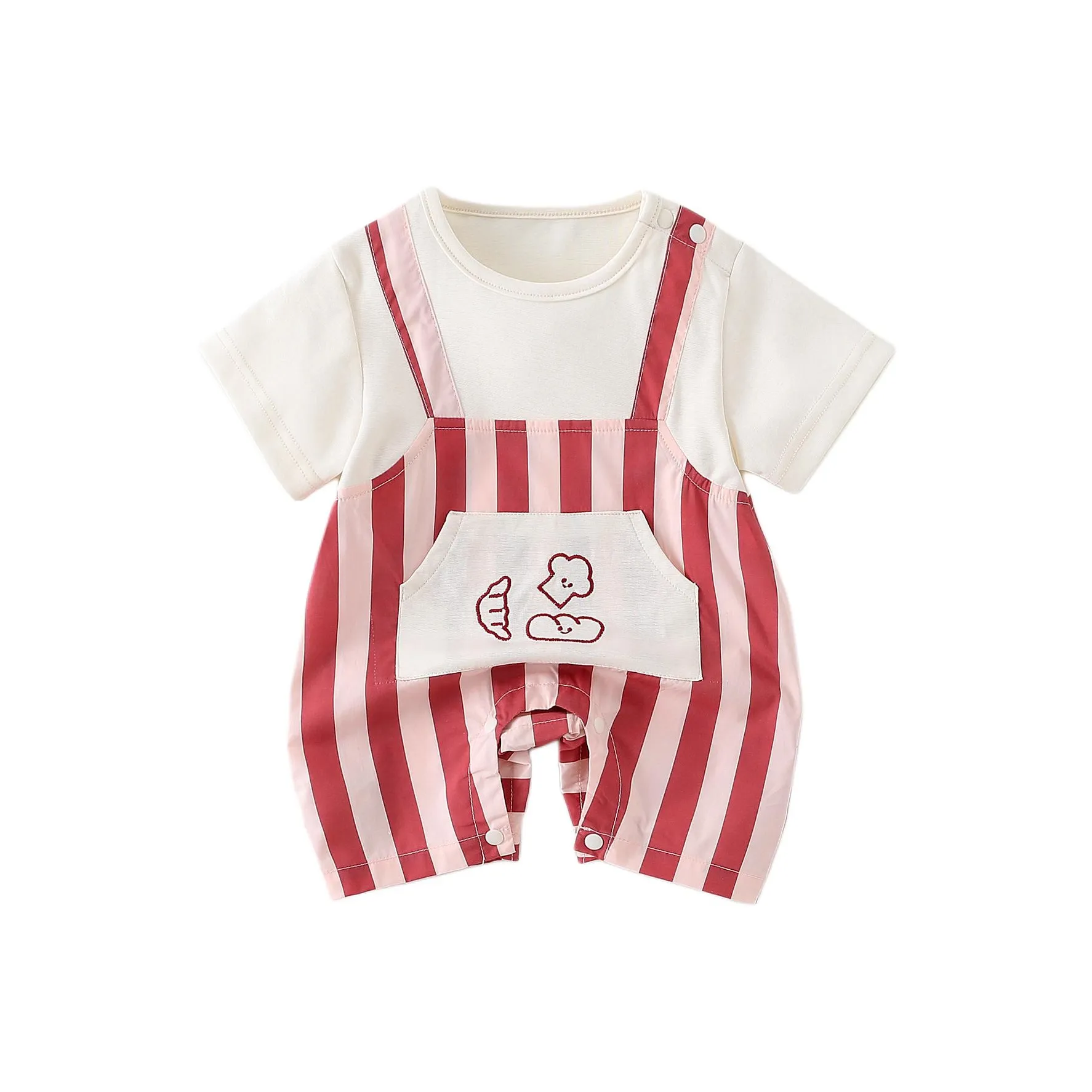 XiaoJinBu Комбинезон Красный Infant и Toddler