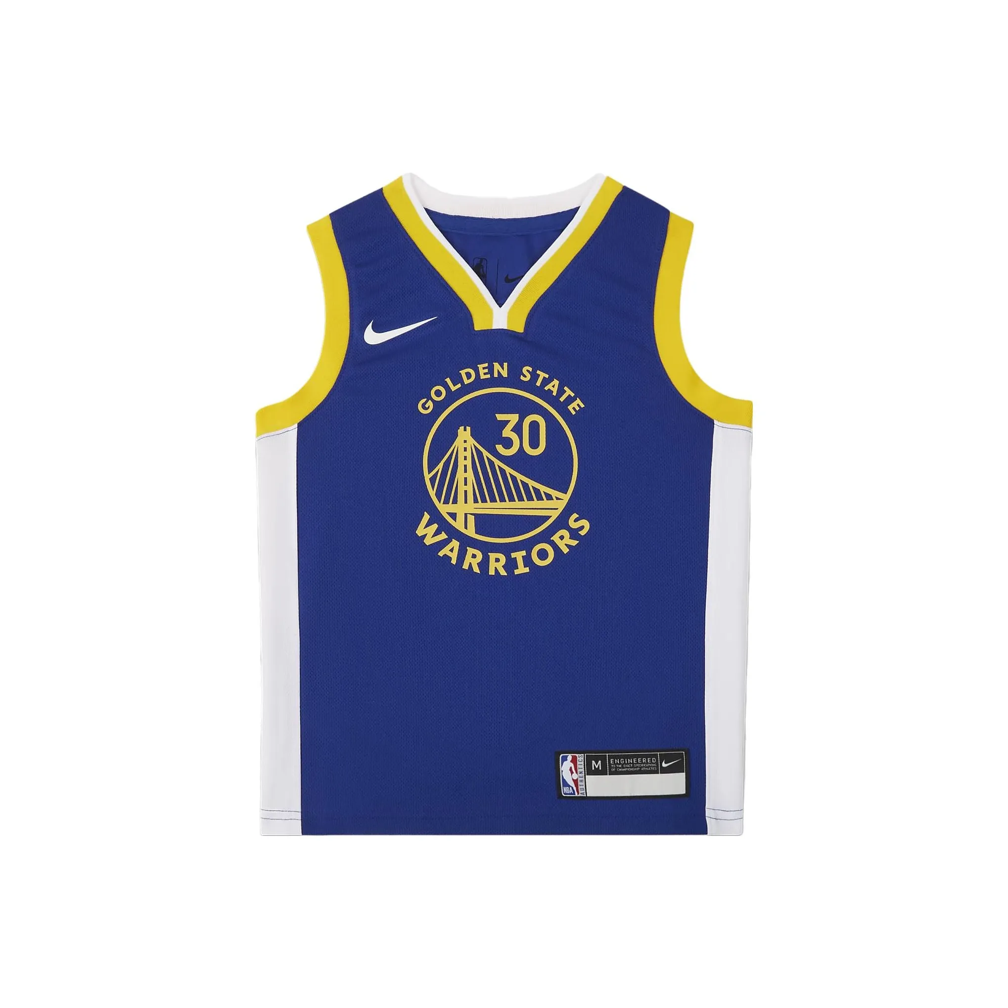 Nike Майка Stephen Curry Icon Edition 2023 24 Сезон Golden State Warriors Rush Синий Детский