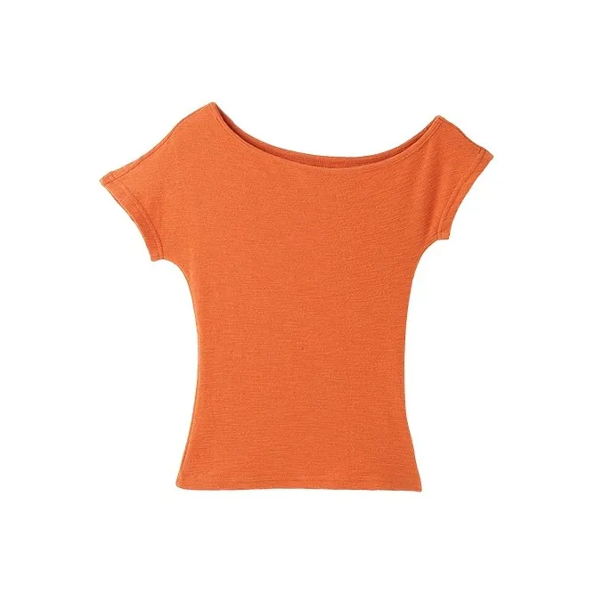 HELEH Апельсин Женские Футболки