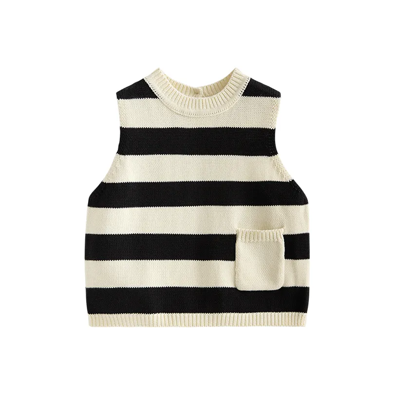 EN HENN Жилет Черный Белый Infant и Toddler