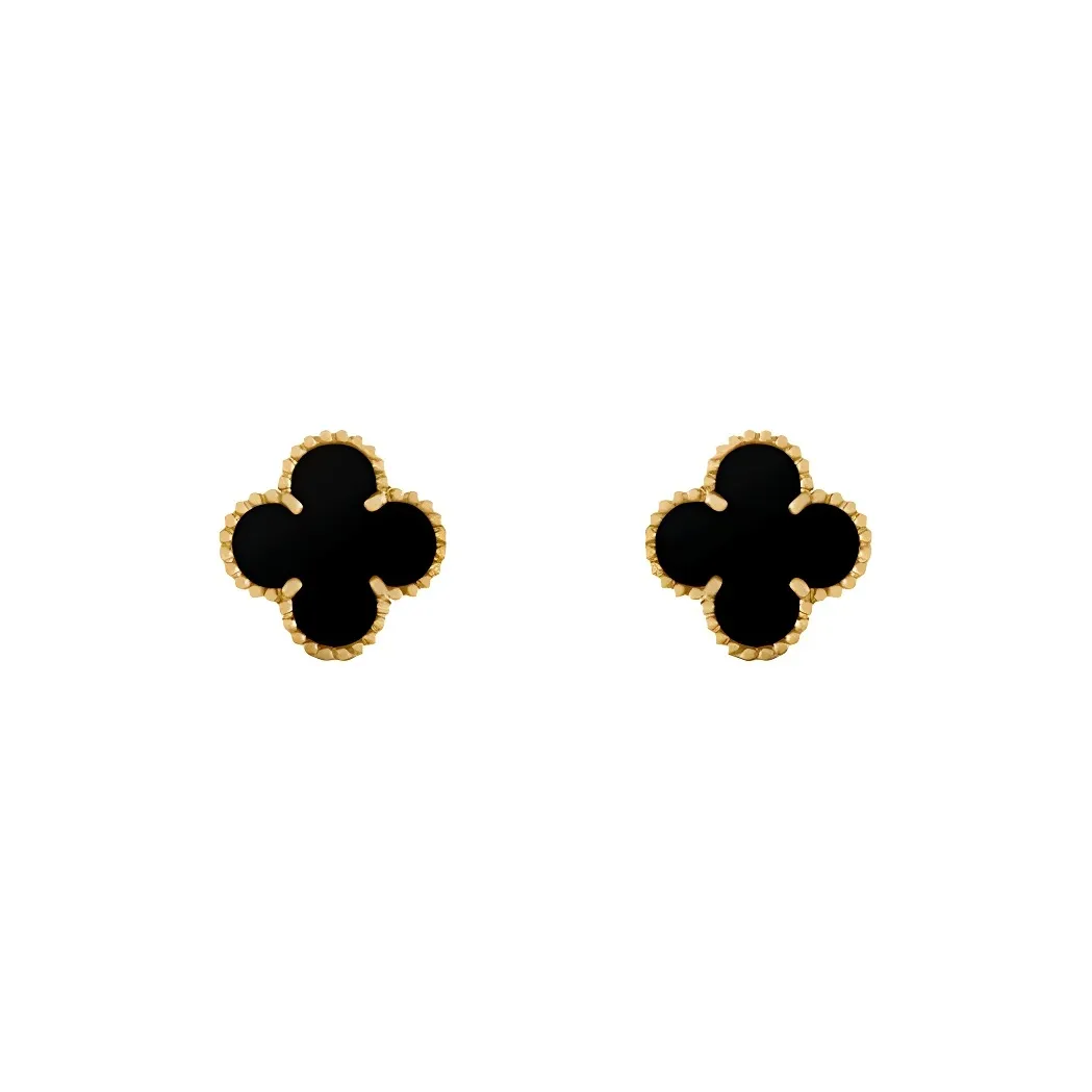 Van Cleef & Arpels Agate Earrings Women's Stud Earrings