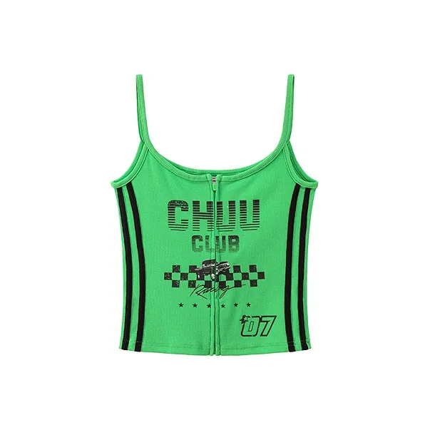 CHUU Лесной зеленый Женские майки