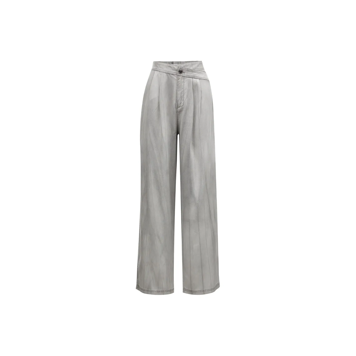 ONLY Casual Pants Women's HE2 Card Dark Gray Tie Dye