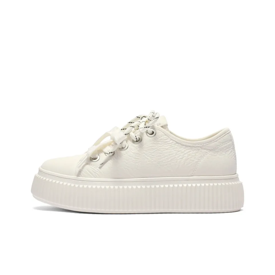 BELLE Slip Resistant Shock Absorbers With Abrasion Resistant Properties Low Top Skateboard Shoes Women's